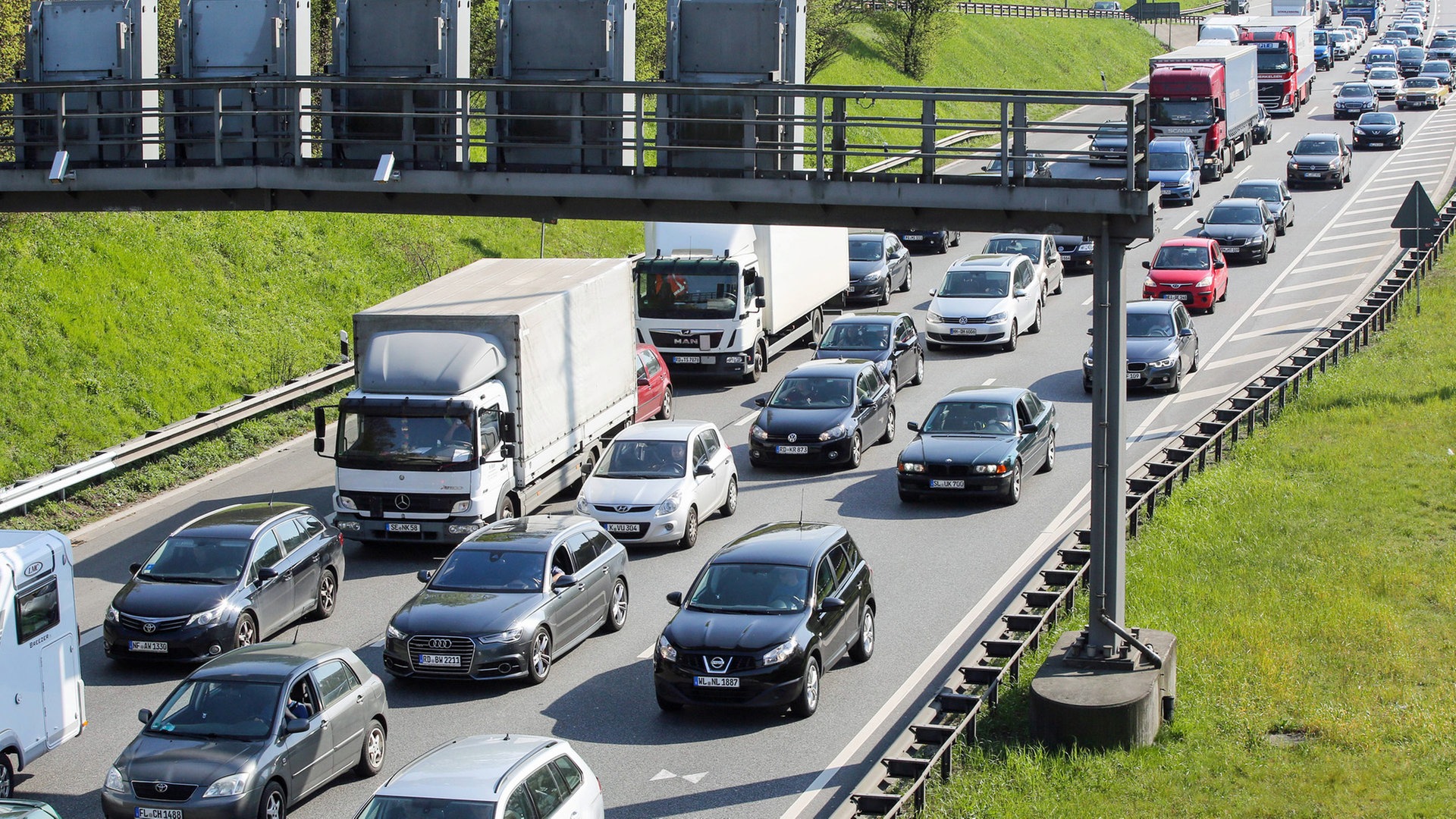 ADAC Mobilitätsindex: Längere Staus in Hamburg