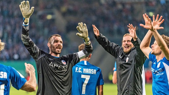 Euphorie bei Hansa Rostock vor dem Rückkampf gegen ...