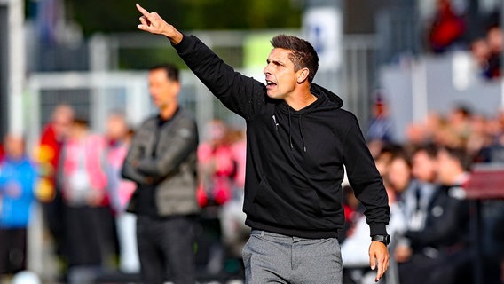 Trainer Marcel Rapp von Holstein Kiel © IMAGO/Jan Hübner Foto: Michael Taeger