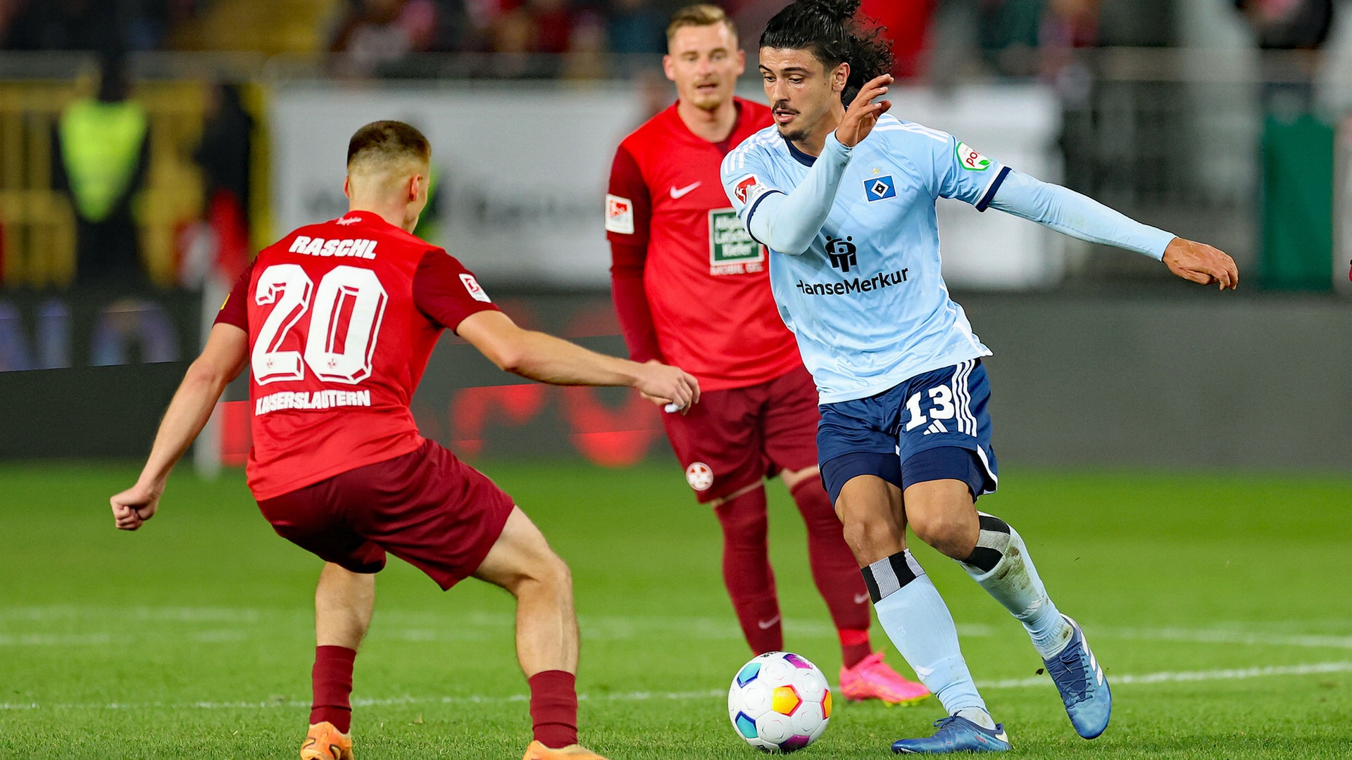 3:3 in Kaiserslautern: HSV punktet bei heißem Tanz auf dem Betzenberg