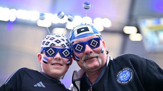 HSV-Fans beim Heimspiel gegen Hertha BSC © Witters Foto: Tim Groothuis