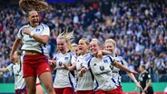 DFB-Pokal-Halbfinale der Frauen: Jubel beim HSV © Witters 