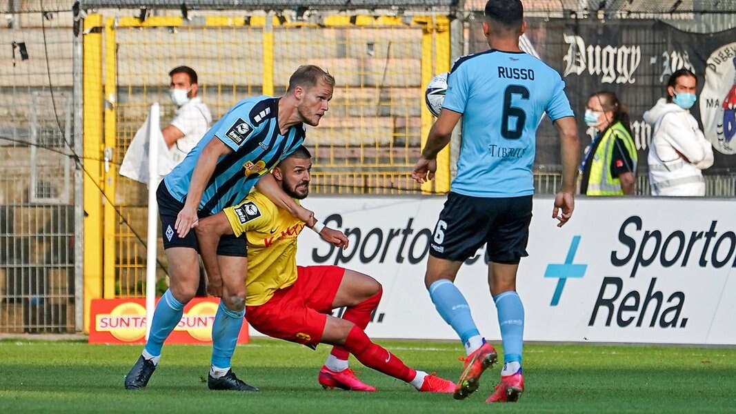 Waldhof Mannheim SV Meppen Die Tore NDR.de Sport