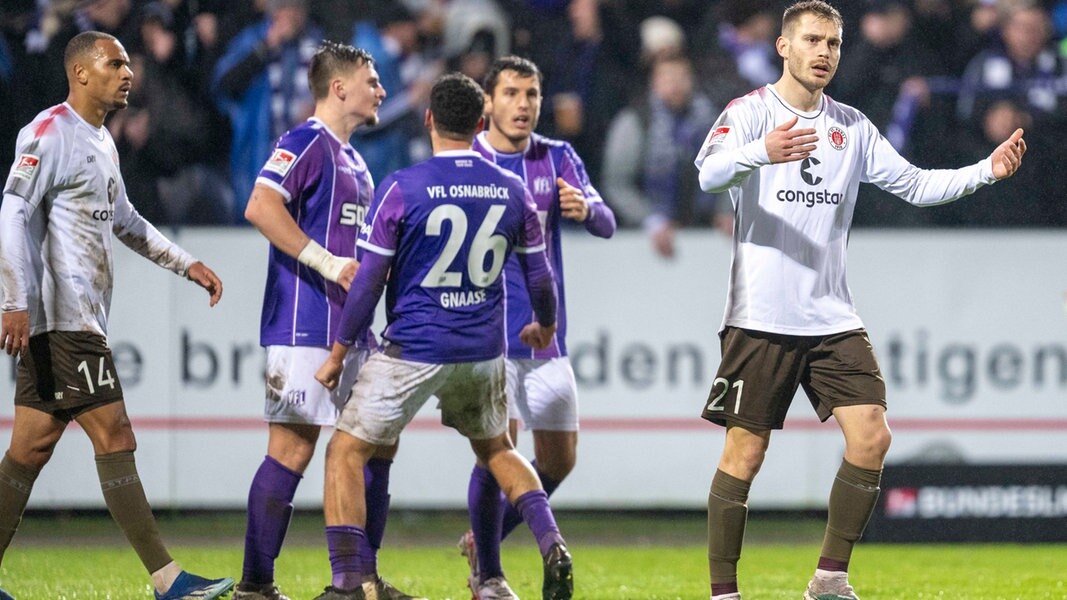 Osnabrück Kämpft Bis Zum Umfallen: FC St. Pauli Lässt Punkte Liegen ...