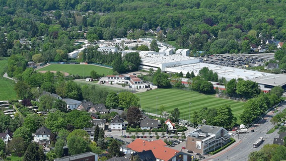 Das Trainingsgelände des FC St. Pauli an der Kollaustraße in Hamburg-Niendorf © Witters/Tim Groothuis 