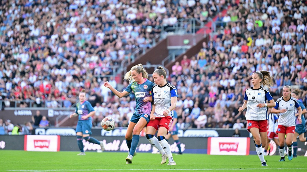 DFB-Pokal: HSV-Frauen Siegen Im Rekordspiel Beim FC St. Pauli | NDR.de ...