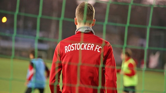 Training beim Fußball-Oberligisten Rostocker FC © NDR Foto: Hanno Bode