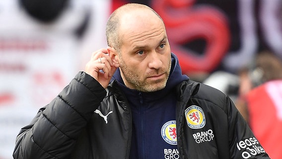 Trainer Daniel Scherning von Eintracht Braunschweig © IMAGO / Jan Huebner 