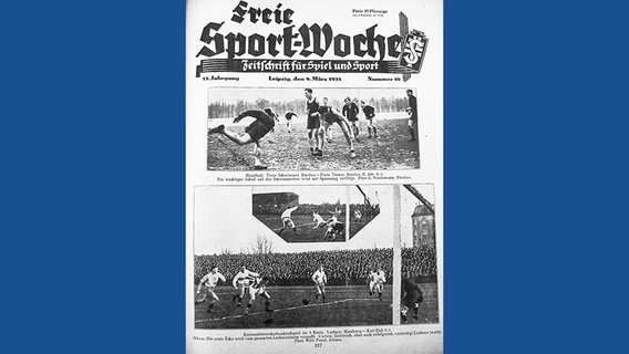 Die "Freie Sportwoche" berichtet am 9. März 1931 über ein Spiel des SC Lorbeer von 1906.  