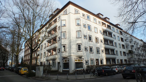 Das Geburtshaus von Uwe Seeler in Hamburg  Foto: Marc-Oliver Rehrmann