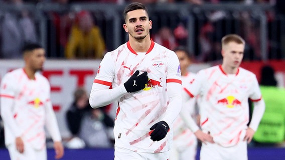 Angreifer André Silva von RB Leipzig © IMAGO / Picture Point LE 