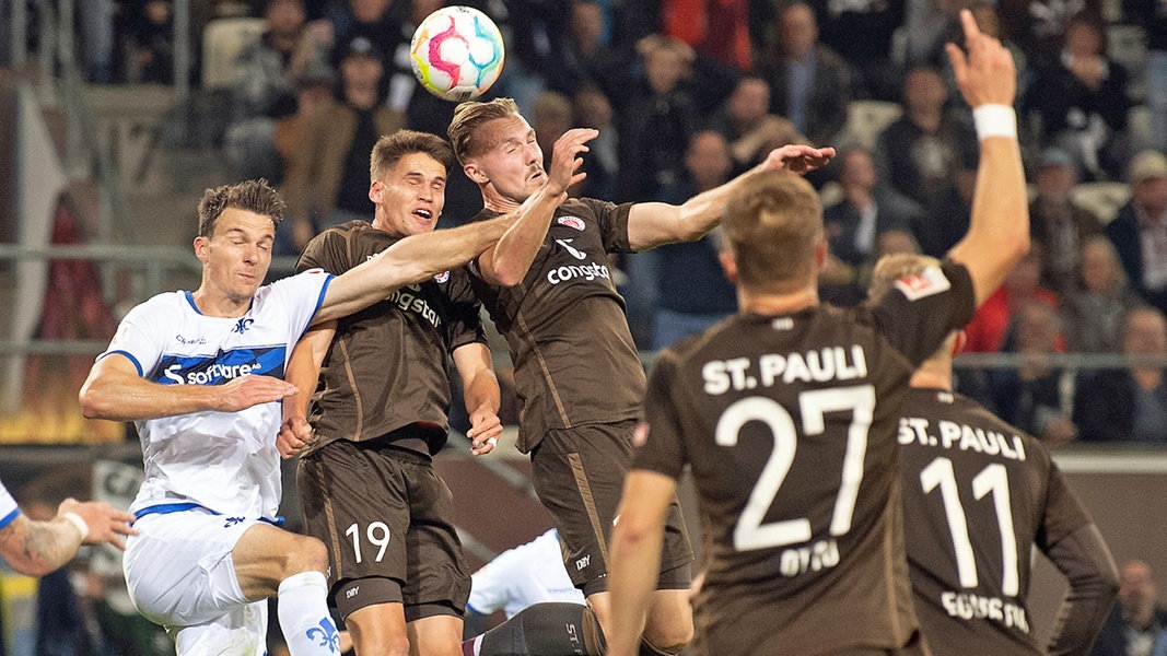 FC St. Pauli Spielt Remis Gegen Spitzenreiter Darmstadt 98 | NDR.de ...