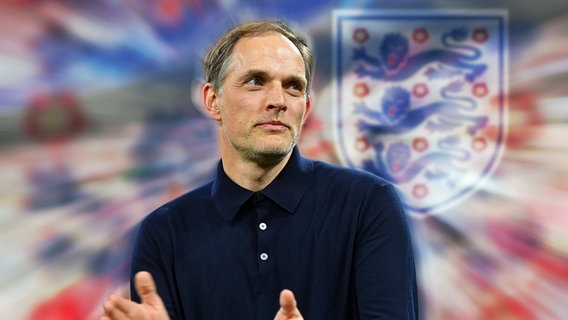 Fußball-Coach Thomas Tuchel / Collage englischer Fußballverband © IMAGO / Sven Simon 