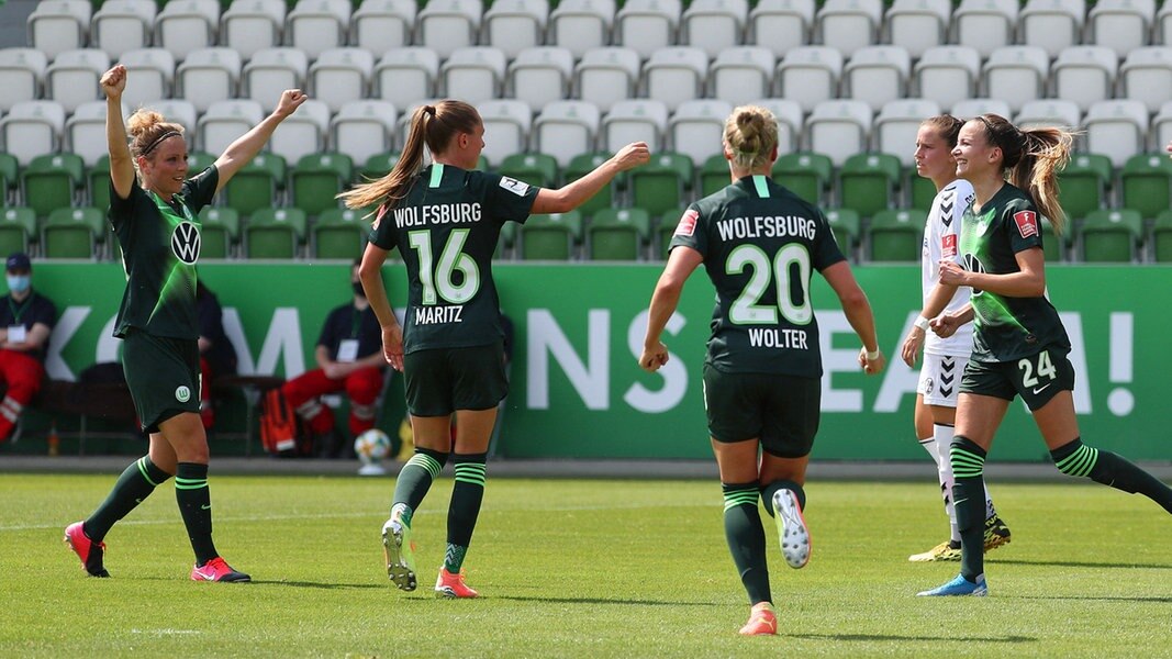 Wolfsburgs Frauen überlegen zur Meisterschaft NDR de Sport Fußball