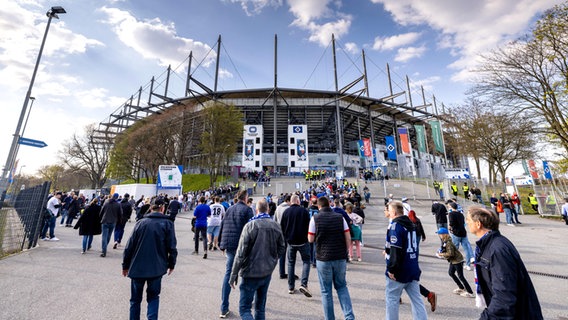 Das Volksparkstadion des Hamburger SV © picture alliance / xim.gs | xim.gs / Philipp Szyza 