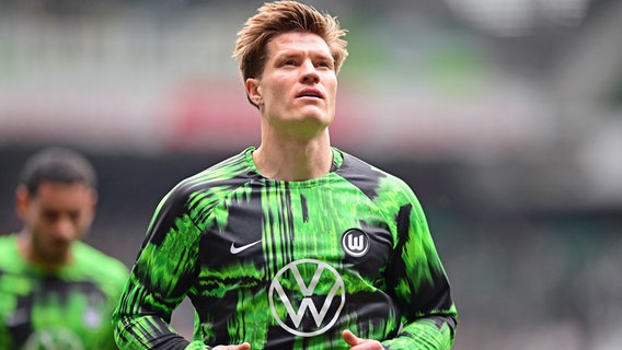 Kevin Behrens vom VfL Wolfsburg © Witters 