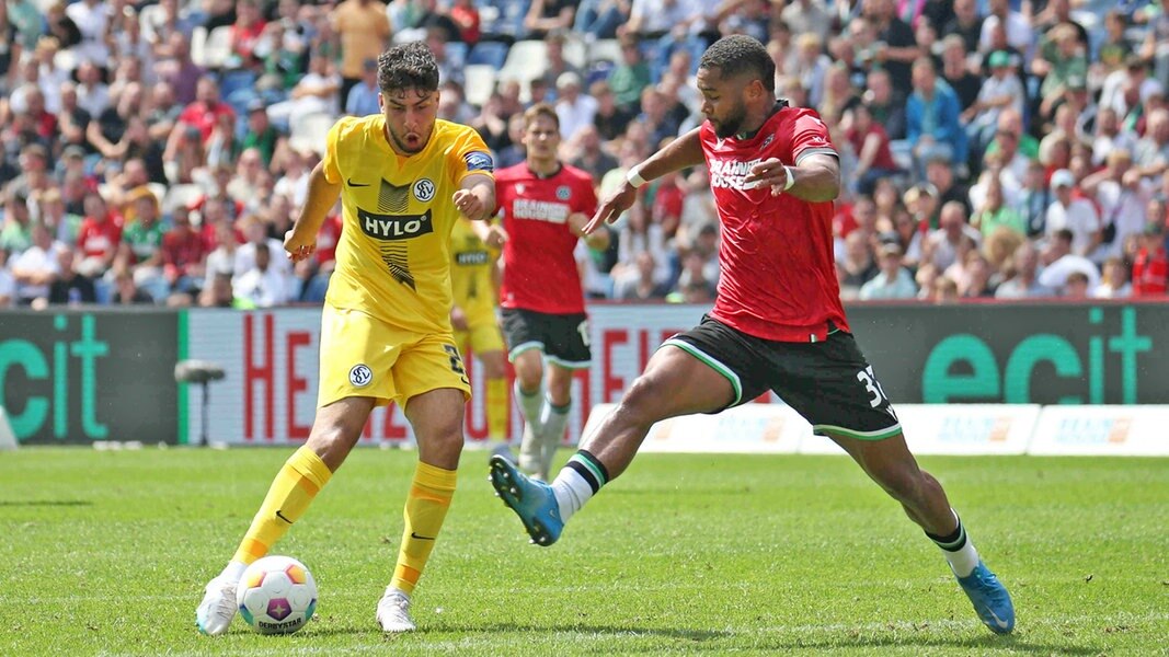 Hannover 96 Rettet Gegen Neuling SV Elversberg Einen Punkt | NDR.de ...