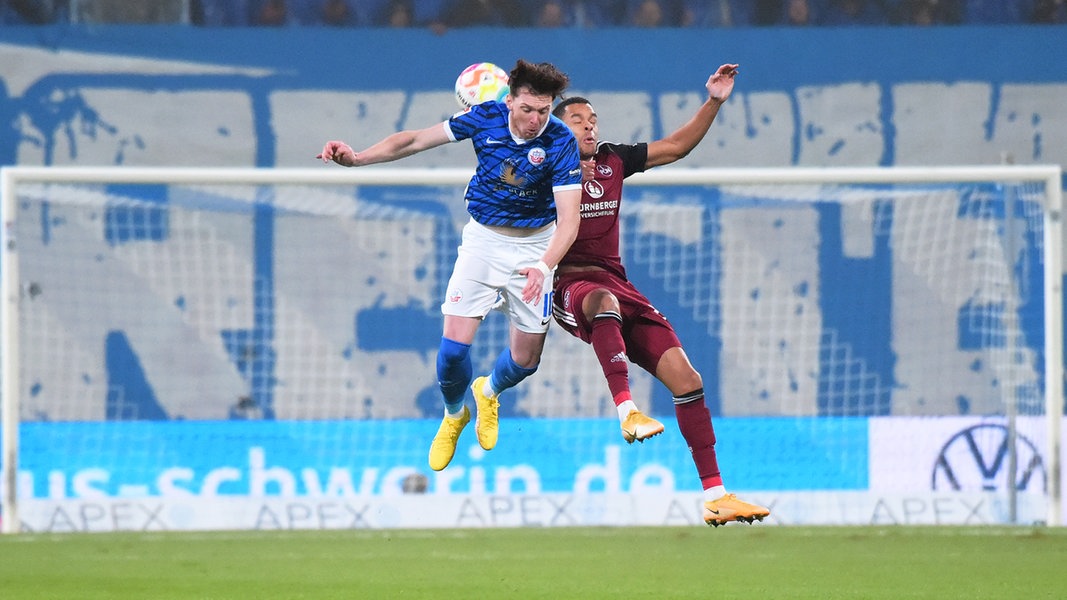 Hansa Rostock Rettet Remis Gegen Den 1. FC Nürnberg | NDR.de - Sport ...