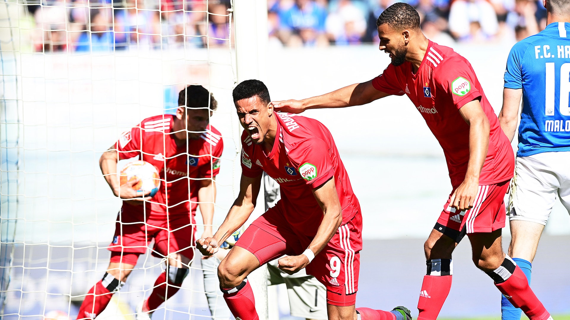 3:2 bei Hansa Rostock: HSV spielt in Relegation um den Aufstieg