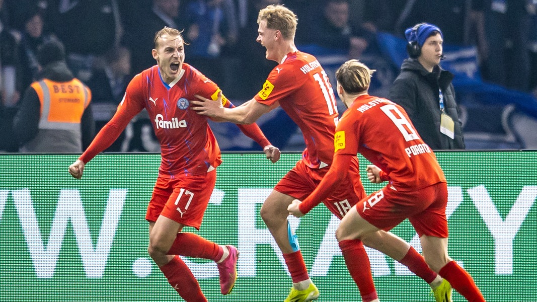 Pas un match pour les âmes sensibles – Holstein Kiel marque un point au Hertha BSC |  NDR.de – Sports