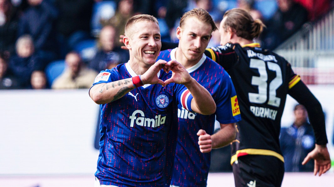 Holstein Kiel bat le Karlsruher SC et distance le HSV |  NDR.de – Sports