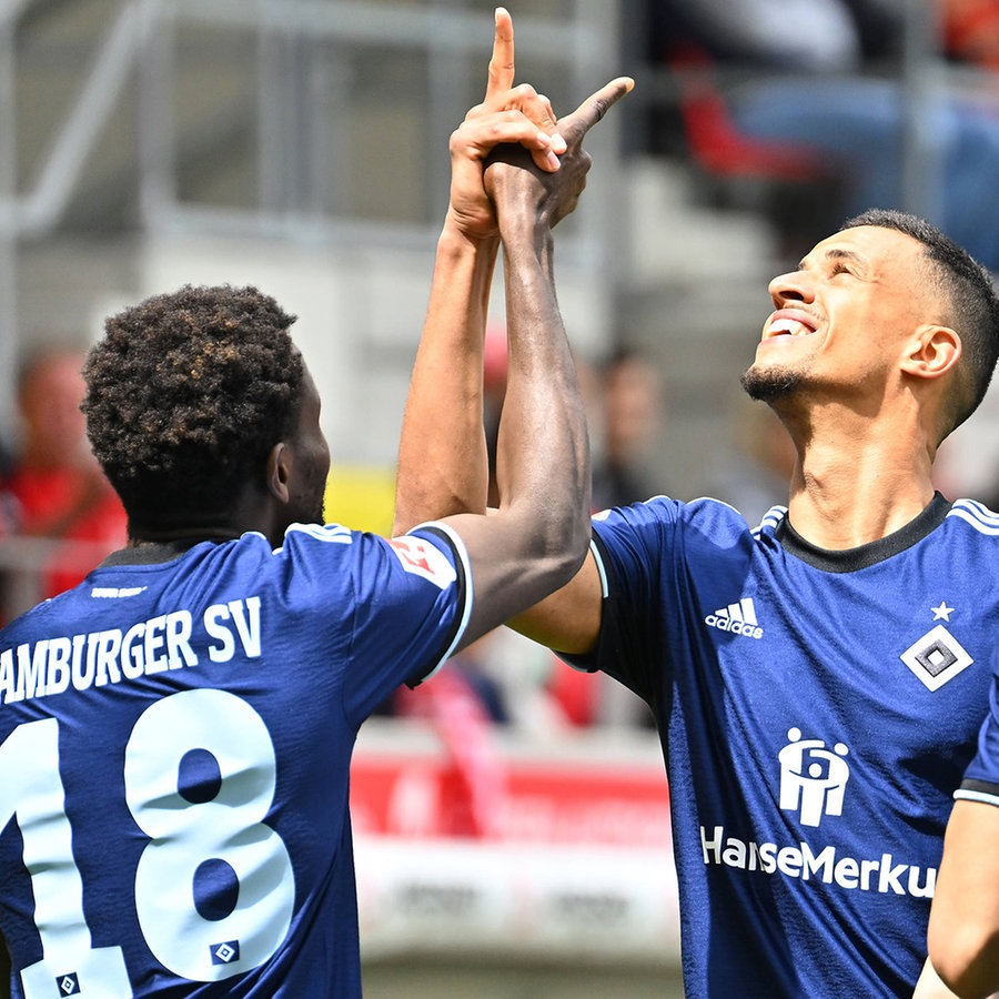 Der Aufstiegstraum lebt! HSV siegt souverän - Heidenheim patzt NDR.de - Sport
