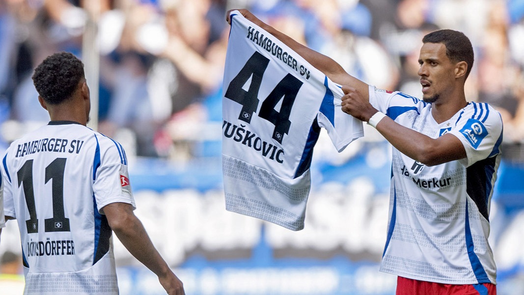 HSV schlägt Münster deutlich – Ein Sieg auch für Vuskovic