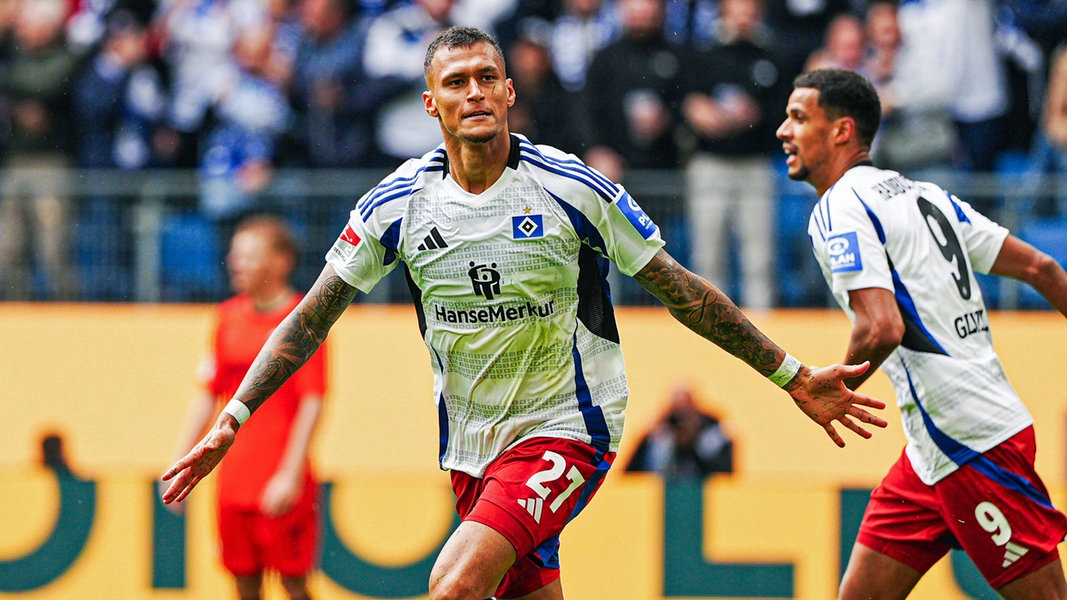 Glatzel und Selke treffen: HSV mit Remis gegen Paderborn