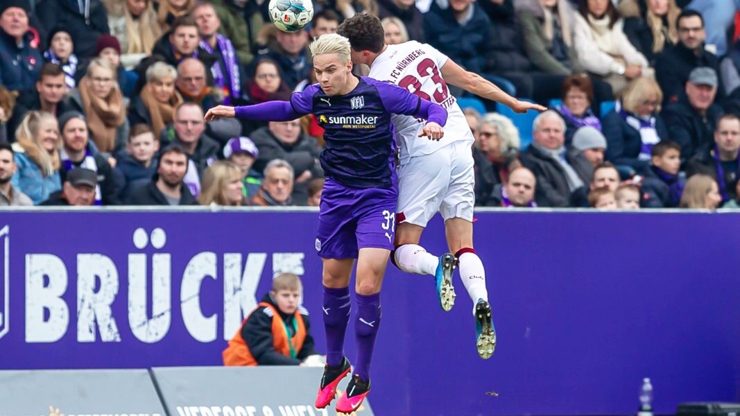 Zweite Liga Osnabrück gegen Nürnberg mit vertauschten