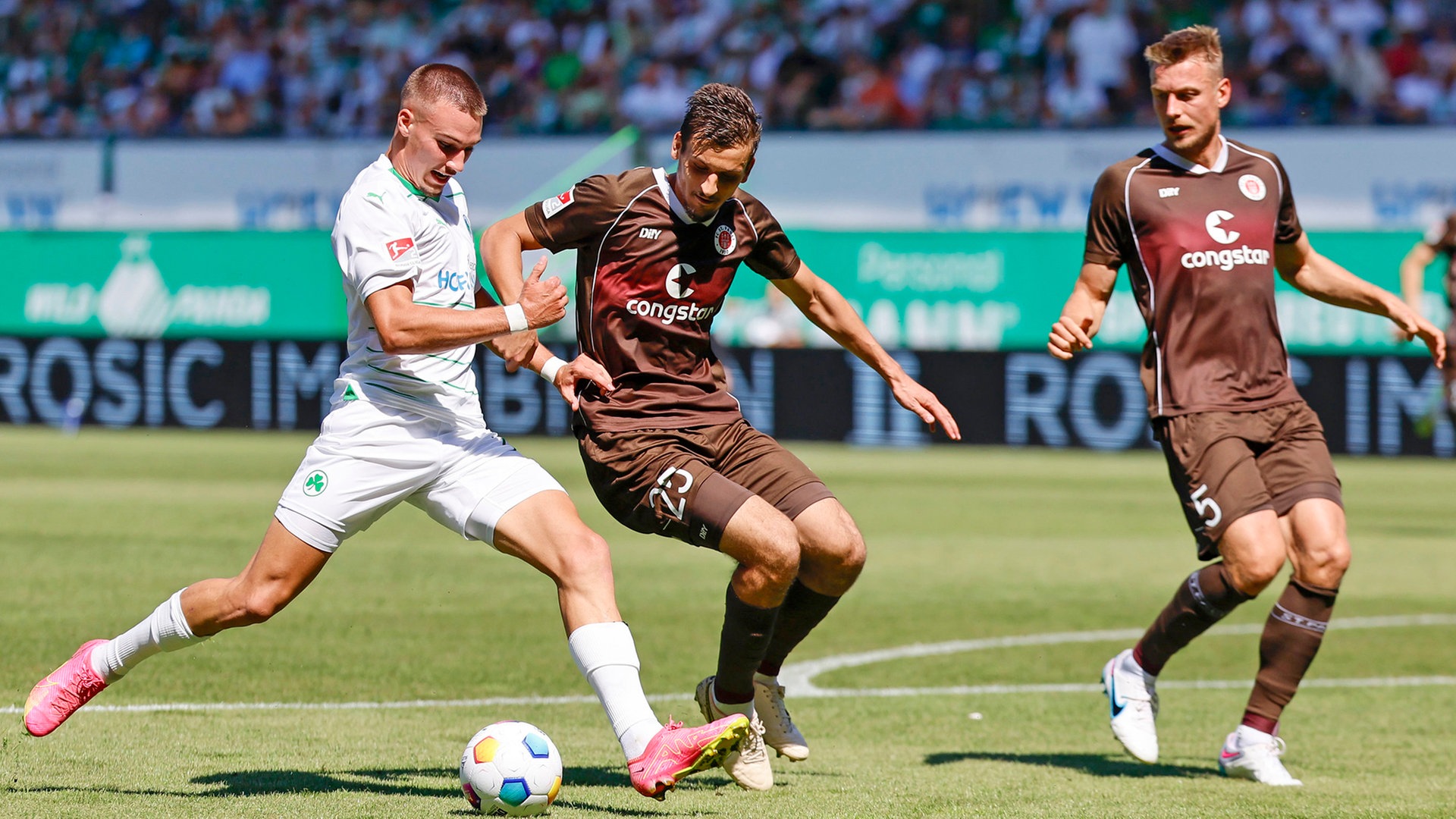 St. Paulis Siegtor zählt nicht: Nullnummer bei Greuther Fürth