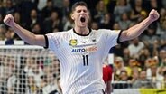 Der deutsche Handball-Nationalspieler Sebastian Heymann © Witters 