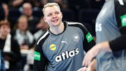 Handball-Nationalspieler Justus Fischer von der TSV Hannover-Burgdorf © IMAGO / Eibner 