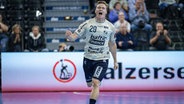 August Pedersen von der SG Flensburg-Handewitt © imago / Beautiful Sports 