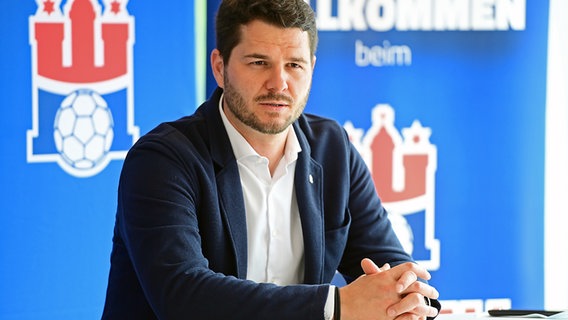 Sebastian Frecke, Geschäftsführer beim Handball-Bundesligisten HSV Hamburg © Witters 