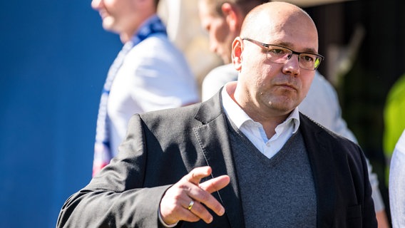 Christian Hüneburg, Vorstand Finanzen (Hansa Rostock) © imago images / Fotostand 