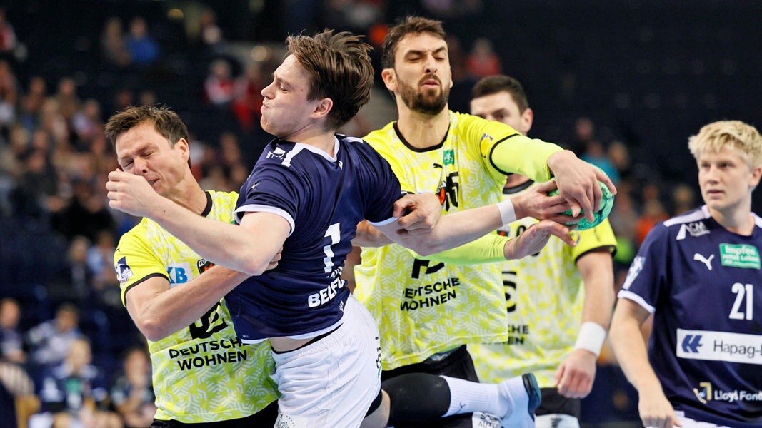 DHB Cup: Hamburg and Flensburg are out – THW sovereign |  NDR.de – Sport