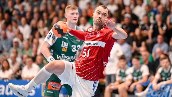 Casper U. Mortensen (Handball Verein Hamburg) in Aktion © imago images Foto: De Fodi