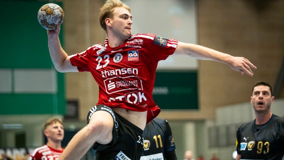 Einar Thorsteinn Olafsson (Zugang HSV Hamburg) im Trikot von Fredericia © imago images / Gonzales Photo 