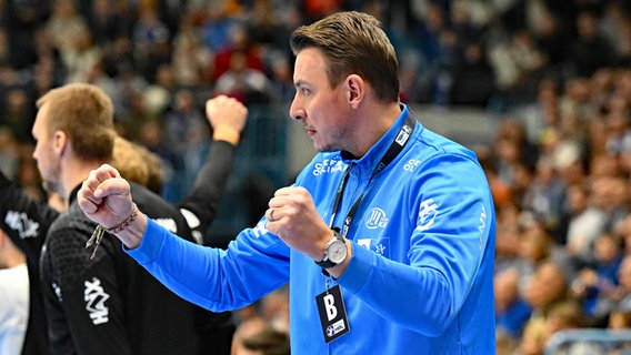 Handball-Trainer Filip Jicha vom THW Kiel © IMAGO/Eibner-Pressefoto Foto: Juergen Augst