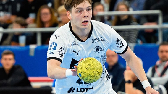 Handballprofi Linus Kutz © picture alliance / Marco Wolf Foto: Marco Wolf