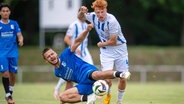 Tim Krohn im Testspiel von Hansa Rostock gegen die VSG Altglienicke © IMAGO / Matthias Koch 