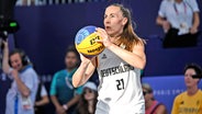 Svenja Brunckhorst aus dem deutschen 3x3-Basketball-Team © IMAGO / Goal Sports Images 