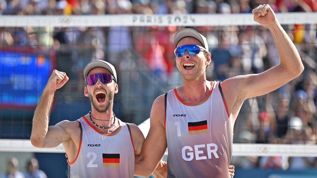 Beachvolleyball-EM: Ehlers/Wickler im Finale – Müller/Tillmann siegen