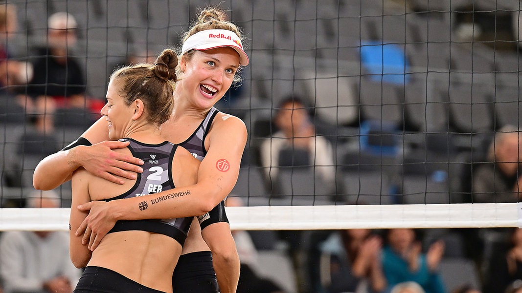 Beachvolleyball: Müller und Tillmann erreichen in Hamburg Finale