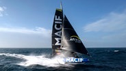 Die Macif von Charlie Dalin bei der Vendée Globe © Ronan Gladu / Disobey / Macif 