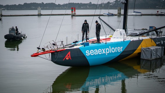 Die Malizia - Seaexplorer in Loriont © Marie Lefloch I Team Malizia 