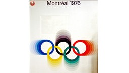 Das Plakat der Olympische Spiele von 1976 in Montréal © picture-alliance / ASA