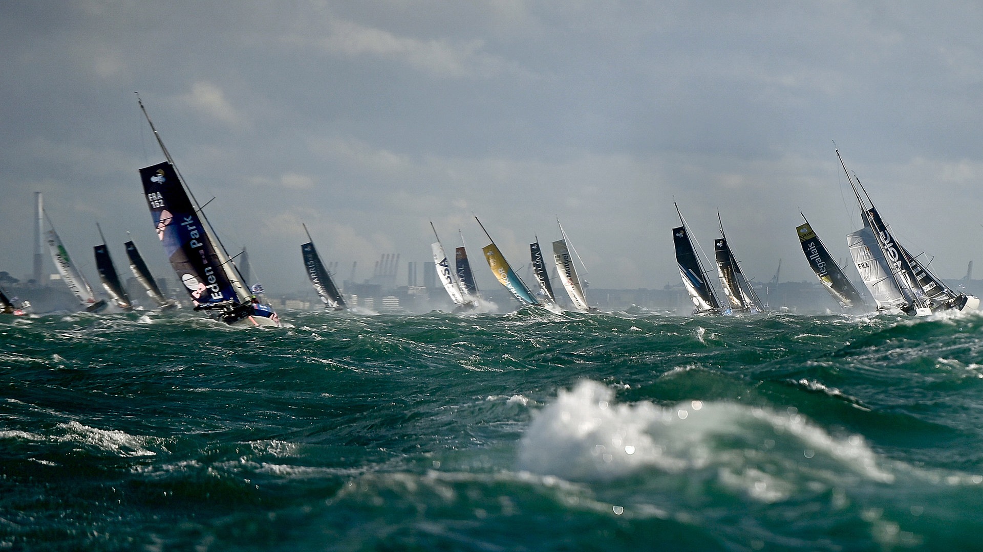 Segeln: Stürmisches Transat Jacques Vabre spektakulär gestartet