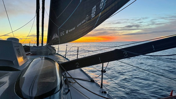 Die Malizia Seaexplorer von Boris Herrmann bei der Vendée Globe. © Boris Herrmann I Team Malizia 