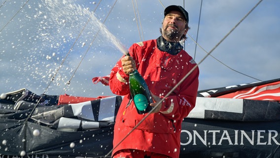 Boris Herrmann in Les Sables-d'Olonne © Olivier Blanchet / Alea 